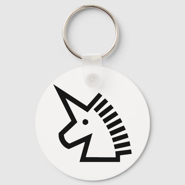 Unicorn Key Ring (Front)