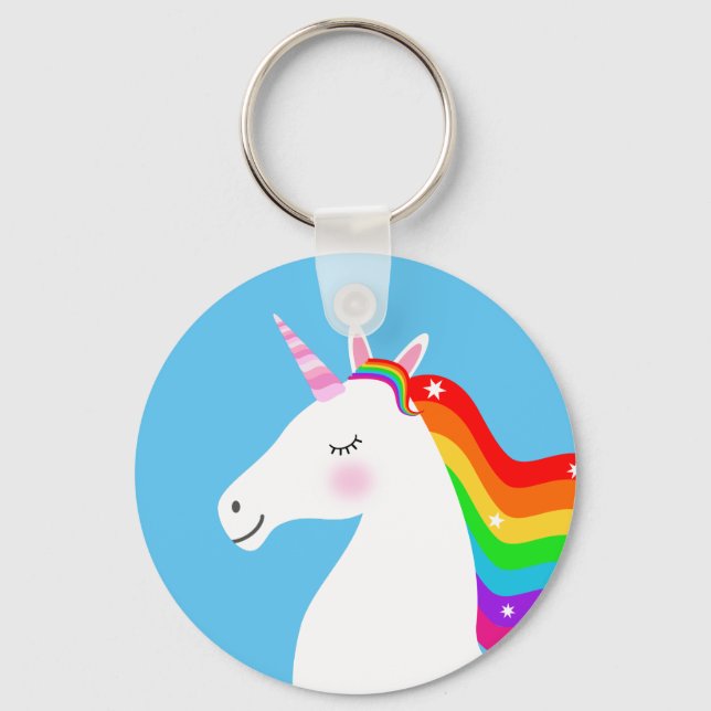 Unicorn Key Ring (Front)
