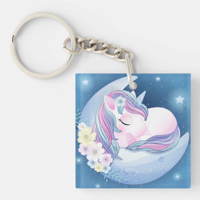 Unicorn Key Ring (Front)