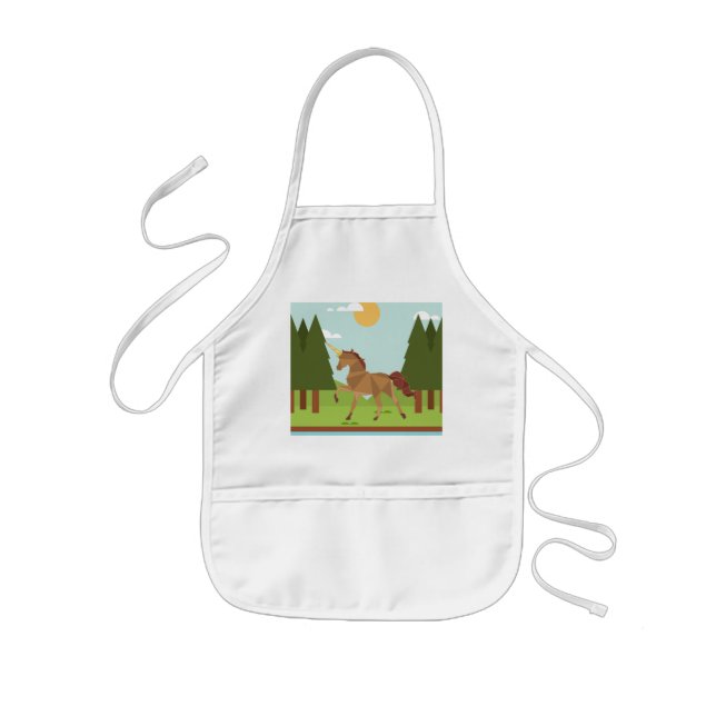 Unicorn Kids Apron (Front)