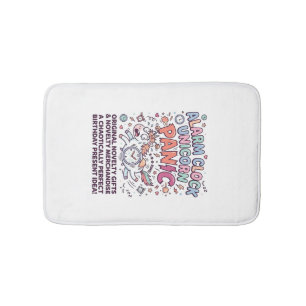 Unicorn Kingdom Guard Adorable Vector Design_1 Bath Mat