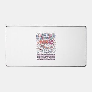 Unicorn Kingdom Guard Adorable Vector Design_1 Desk Mat