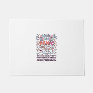 Unicorn Kingdom Guard Adorable Vector Design_1 Doormat