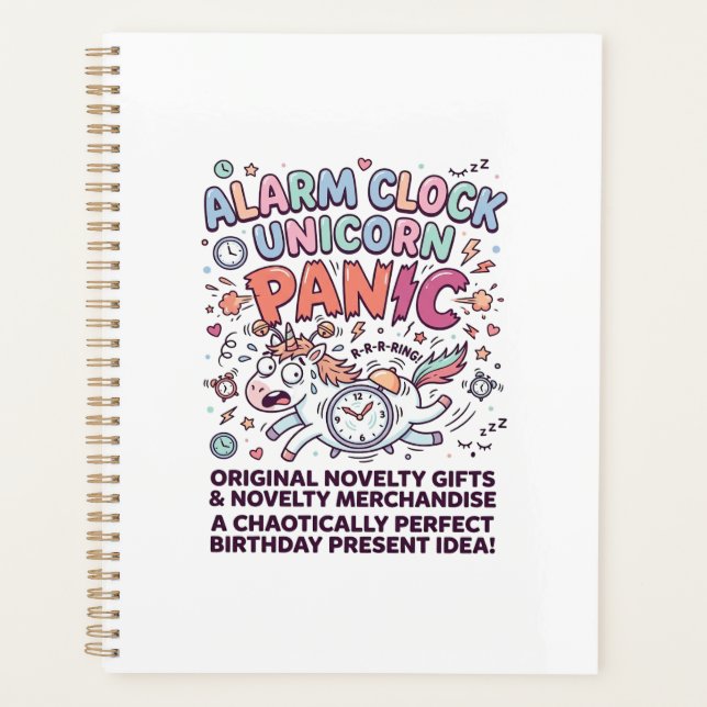 Unicorn Kingdom Guard Adorable Vector Design_1 Planner (Front)