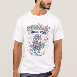 Unicorn Knight Club Print Ready Apparel Graphic_1 T-Shirt