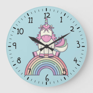 Unicorn Large Clock