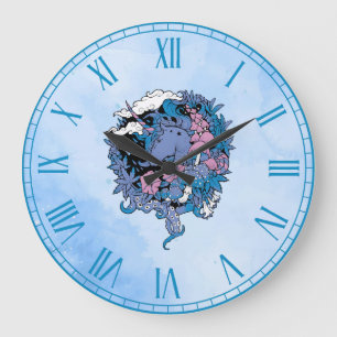 Unicorn Large Clock