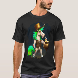 Unicorn Leprechaun  Unicorns St Patricks Day T-Shirt