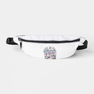 Unicorn Librarian of Magic Print Ready Apparel Gra Bum Bags