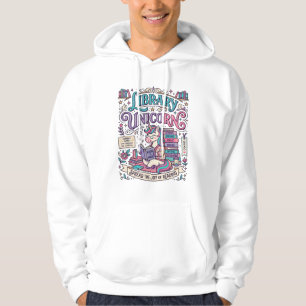 Unicorn Library Unicorn Colourful POD Artwork_1 Hoodie