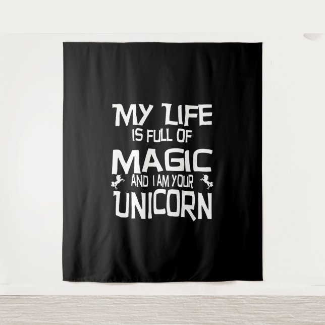 unicorn life tapestry (Front)