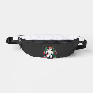 Unicorn Lifting Christmas Weightlifting Deadlift G Bum Bags