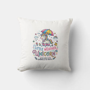 Unicorn Little Weather Unicorn Trendy Shirt Graphi Cushion