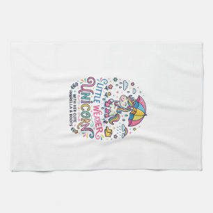 Unicorn Little Weather Unicorn Trendy Shirt Graphi Tea Towel