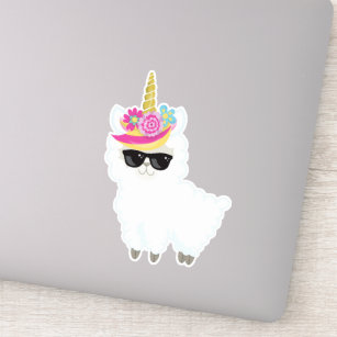 Unicorn Llama, Little Llama, Llama With Sunglasses