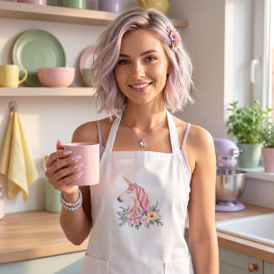 Unicorn Long Apron