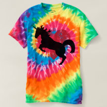 Unicorn love and tie dye coolness.
