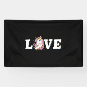 Unicorn love banner