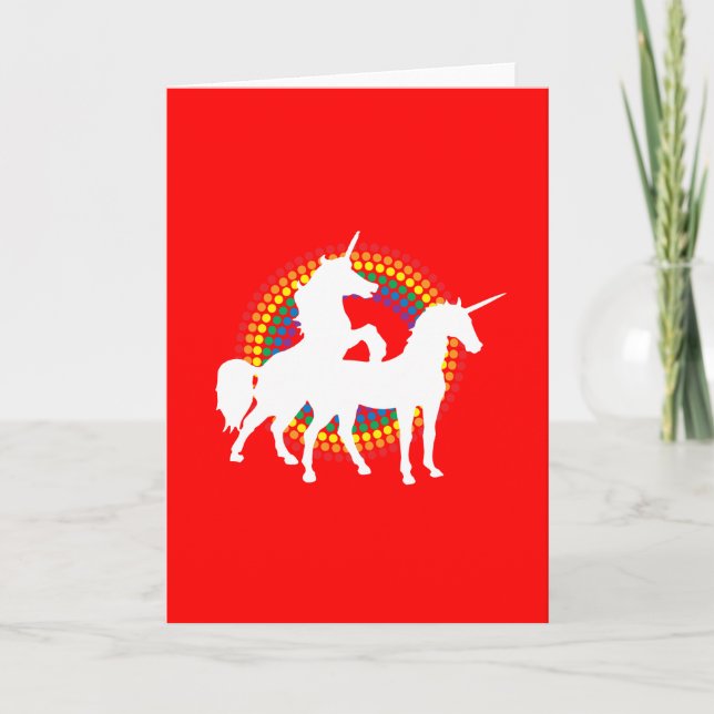 UNICORN LOVE CARD (Front)