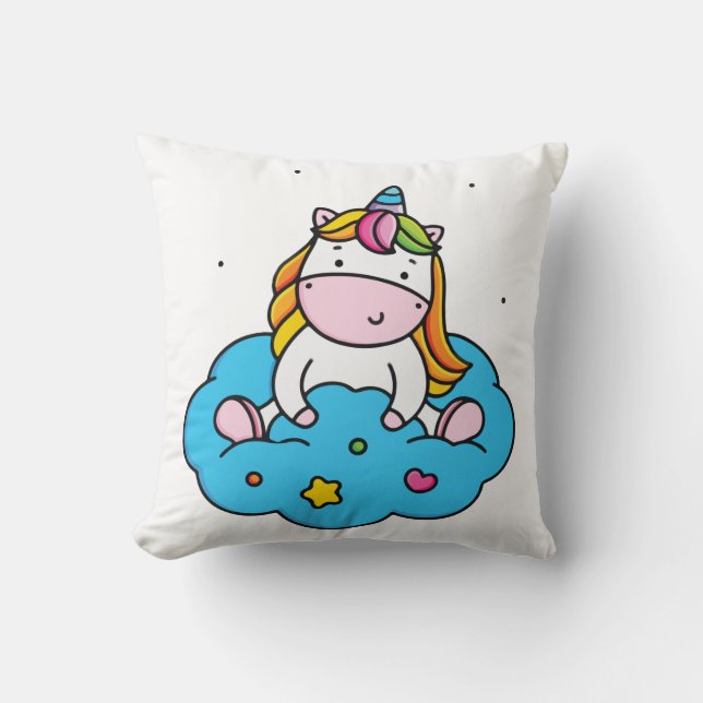 Unicorn love cushion (Front)