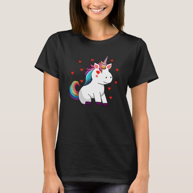 Unicorn Love Gift T-Shirt (Front)