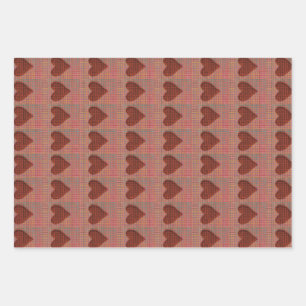 Unicorn Love Heart Wrapping Paper Sheet