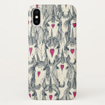 unicorn love indigo pink pearl