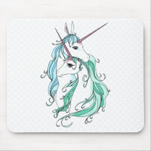 Unicorn Love Mouse Mat