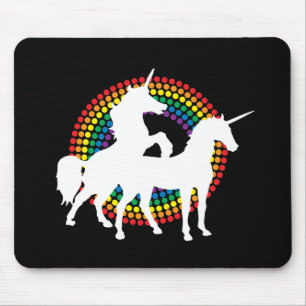 UNICORN LOVE MOUSE MAT