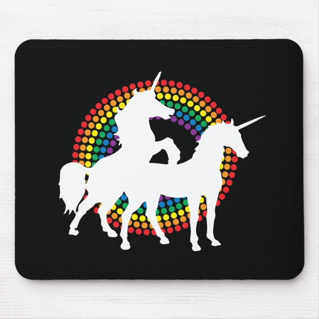 UNICORN LOVE MOUSE MAT (Front)