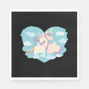 Unicorn Love       Napkin