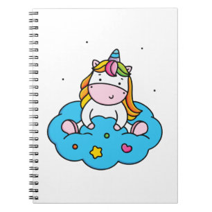 Unicorn love notebook