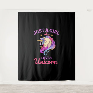 Unicorn Love Tapestry