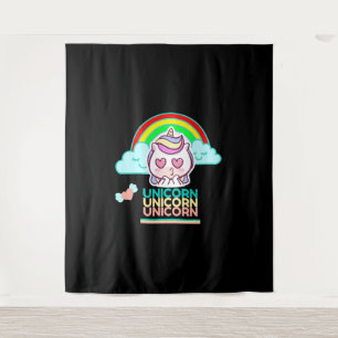 Unicorn Love Tapestry
