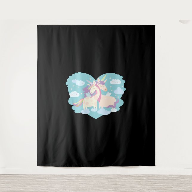 Unicorn Love       Tapestry (Front)