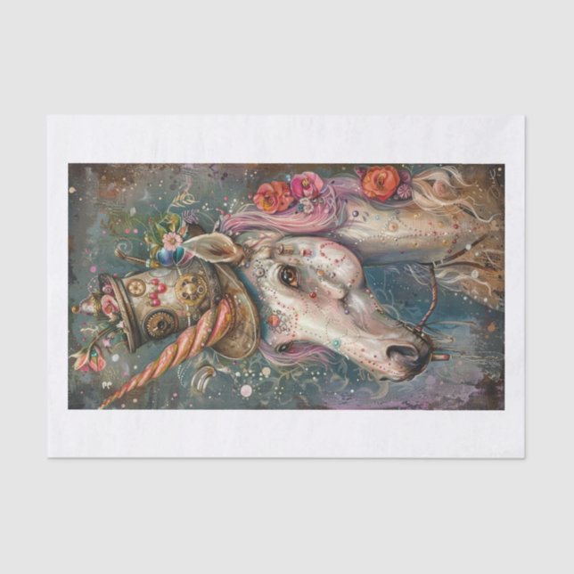 Unicorn Lyfe16 Tissue Paper (Front)