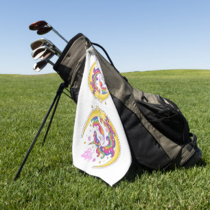 Unicorn Magic Golf Towel