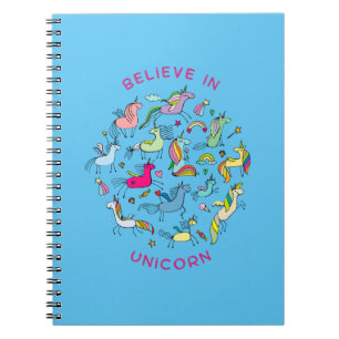 Unicorn Magic Kawaii Notebook