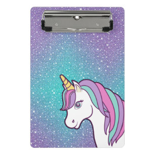 Unicorn magic  mini clipboard