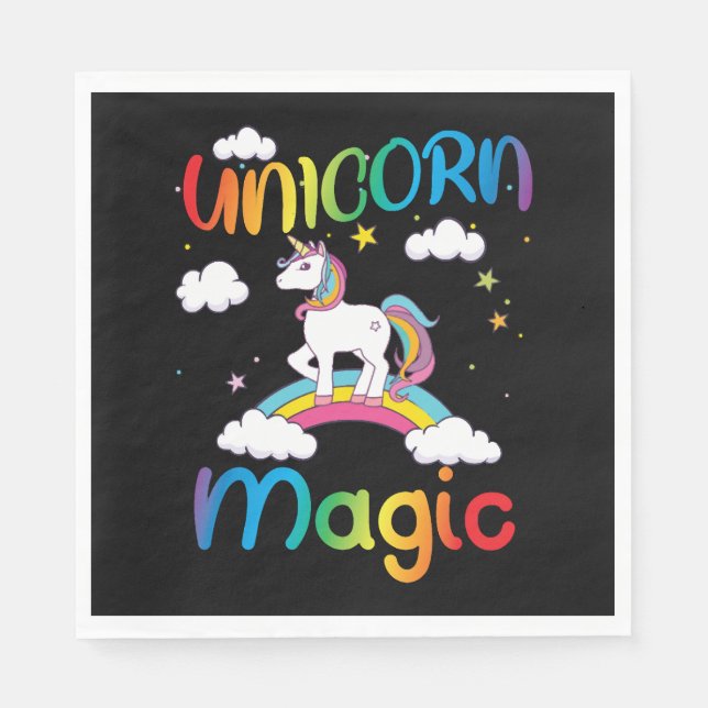 Unicorn Magic                Napkin (Front)