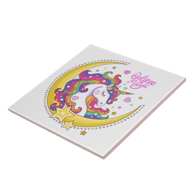 Unicorn Magic Tile (Side)