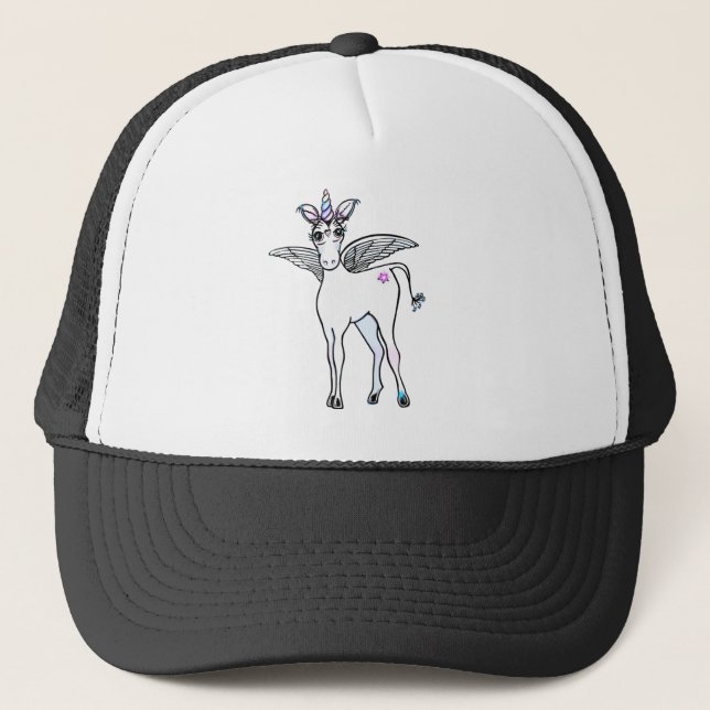 Unicorn Magic Trucker Hat (Front)