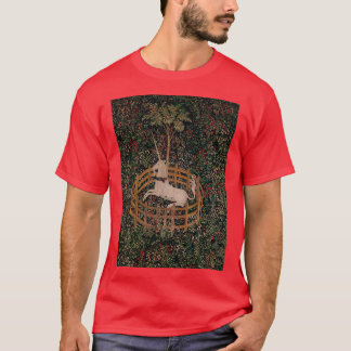 Unicorn Magical Animal Mediaeval Art T-Shirt