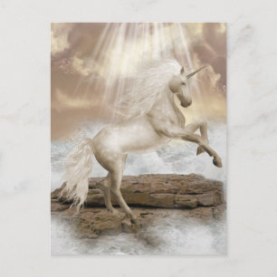 Unicorn Magical Beauty Postcard