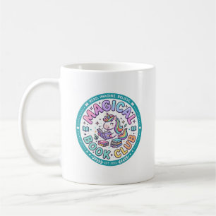 Unicorn Magical Book Club Funny Shirt Graphic_1 Coffee Mug