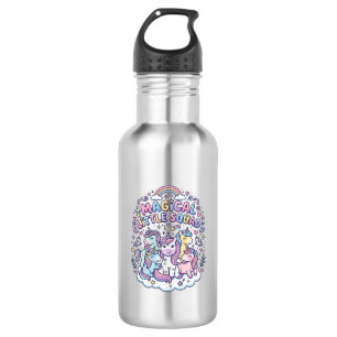 Unicorn Magical Little Squad Graphic Design Produc 532 Ml Water Bottle