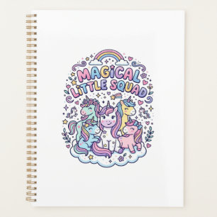 Unicorn Magical Little Squad Graphic Design Produc Planner