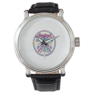 Unicorn Magical Little Squad POD Ready Apparel Gra Watch