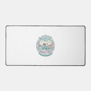 Unicorn Magical Road Trip Original Graphic Tee Des Desk Mat
