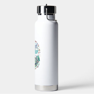 Unicorn Magical Road Trip Print Ready POD Artwork_ Water Bottle